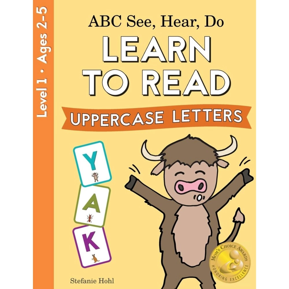 Chou Publications ABC See, Hear, Do Level 1: Learn to Read Uppercase Letters