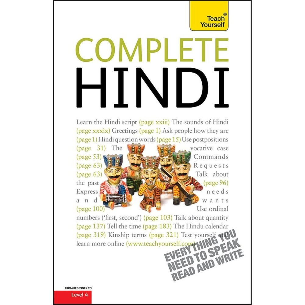 Teach Yourself Complete Hindi Beginner to Intermediate Course: Learn to read, write, speak and understand a new language with