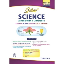 Golden Science: (With Sample Papers) A Book with a Difference Class - 7 (For 2020 Final Exams)