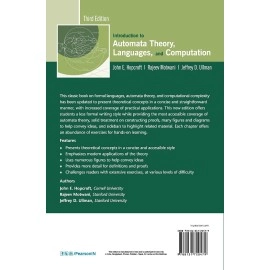 Automata Theory Language & Computation | Third Edition | By Pearson