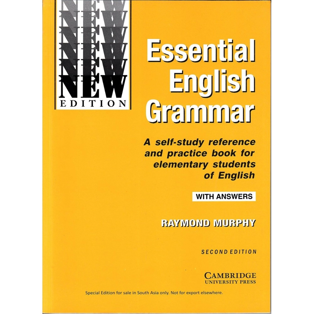 Cambridge University Press Essential English Grammar with Answers