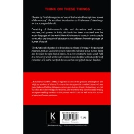 Krishnamurti Foundation India Think on These Things (With CD)
