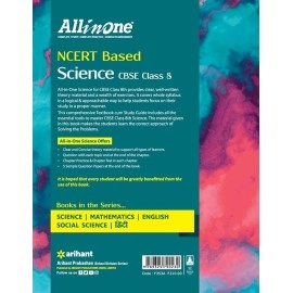 CBSE All In One NCERT Based Science Class 8 for 2022 Exam (Updated edition for Term 1 and 2)