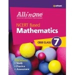 Arihant Publication Cbse All in One Ncert Based Mathematics Class 7 for 2022 Exam