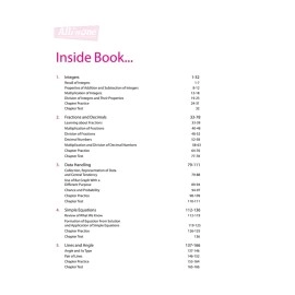 Arihant Publication Cbse All in One Ncert Based Mathematics Class 7 for 2022 Exam