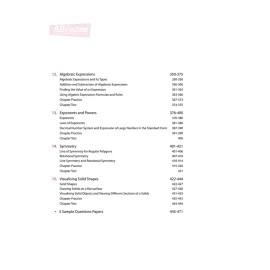 Arihant Publication Cbse All in One Ncert Based Mathematics Class 7 for 2022 Exam