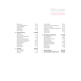 CBSE All In One Psychology Class 11 2022-23 Edition (As per latest CBSE Syllabus issued on 21 April 2022)