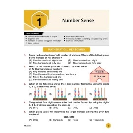 JIIANERY MTG International Mathematics Olympiad (IMO) Workbook for Class 3 - MCQs, Previous Years Solved Paper and Achievers Section - SOF Olympiad Preparation Books For 2023-2024