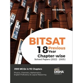 BITSAT 18 Previous Year Chapter-wise Solved Papers..