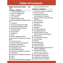 BITSAT 18 Previous Year Chapter-wise Solved Papers (2022 - 2005) 6th Edition Physics, Chemistry, Mathematics, English & Logical Reasoning 3100 PYQs
