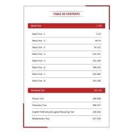 BITSAT Entrance Exam 2023 - Physics, Chemistry, Mathematics, English, Logical Reasoning - 8 Mock Tests 4 Sectional Tests (1100 Solved Questions) with Free Access to Online Tests