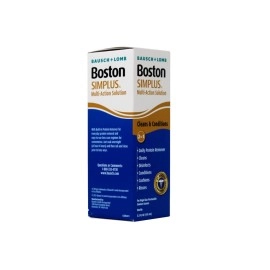 Bausch + Lomb & Boston Simplus Multi Action Solution with Daily Protein Remover 3.5 oz