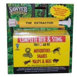 Sawyer Products Venom Extractor & Suction Pump Kit for Snake Bite, & Bee, Wasp, and Mosquito Stings