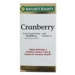 Nature\'s Bounty Cranberry Dietary Supplement 60 Soft Gels (Pack of 2)