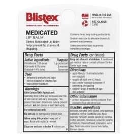 Blistex Medicated Lip Balm, SPF 15.15 oz