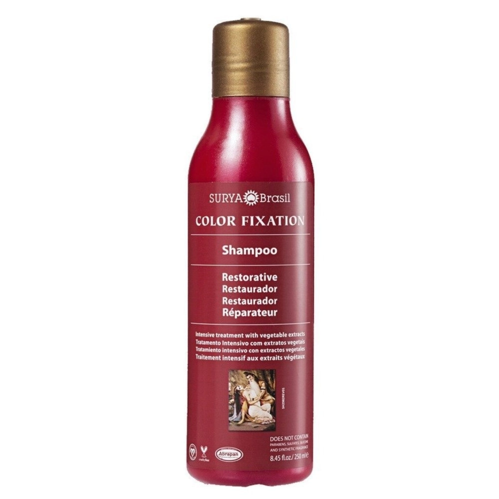 Color Fixation Restorative Shampoo Surya Nature, Inc 8.45 oz Liquid