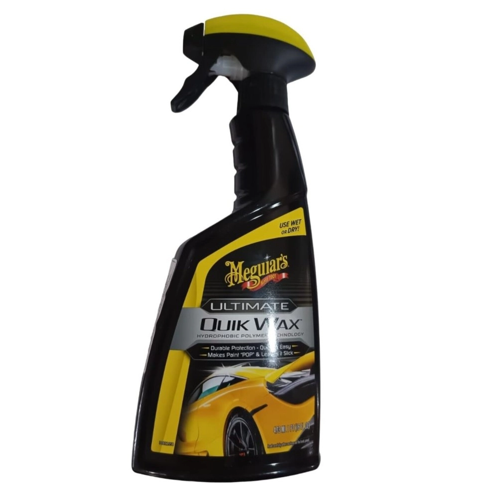 Meguiar\'s Ultimate Quik Car Wax 450 ml, G17516, H10 X W4.136 X D1.939 inches