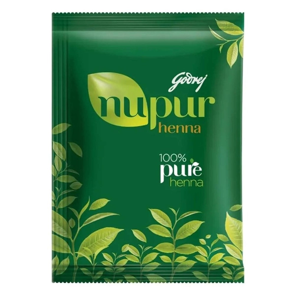 Godrej Nupur Mehendi Powder - 9 Herbs Blend (4.23oz)