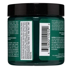 MANIC PANIC Semi-Permanent Color Cream - Green Envy, 4 Fl Oz (Pack of 1)