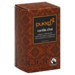 Pukka Herbs Organic Herbal Teas from England Herbal Spiced Chai - Cinnamon & Sweet Vanilla Chai Tea - 20 ea,