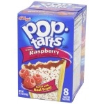 Pop Tarts Kellogg\'s Frosted Raspberry Toaster Pastries 8 ct pack of 2 14.7oz