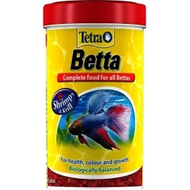 Tetra Betta, Complete Food for All Siamese Fighting Fish 100 ml, with Shrimps & Krill