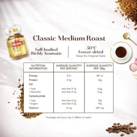 Moccona Coffee 100g Freeze-Dried Coffee Medium Roast