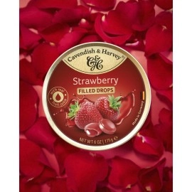Cavendish & Harvey Drops Strawberry, 175g