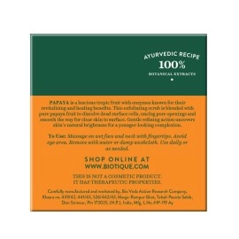 Biotique Bio Papaya Revitalizing Tan Removal Scrub, 75 G, Multi, Gm