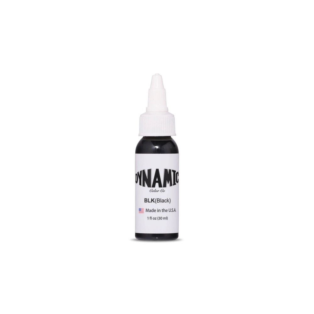 Dynamic Tattoo Ink Color Black 1oz