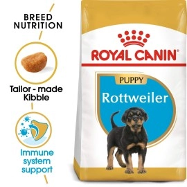 Royal Canin Rottweiler Junior Pellet Dog Food, Variety Flavor, 3 Kg,Pack of 1