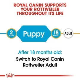 Royal Canin Rottweiler Junior Pellet Dog Food, Variety Flavor, 3 Kg,Pack of 1
