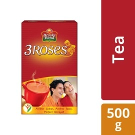 Brooke Bond 3 Roses Tea, 500 gms