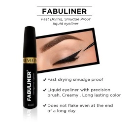 REVLON Fabuliner Eyelid Color (Black,9ml)