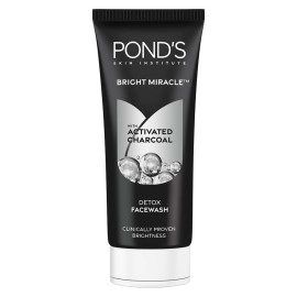 POND\'S Pure Detox Anti-Pollution Purity Face Wash With Activated Charcoal, 100 G