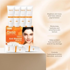 VLCC Herbal Papaya Fruit Single Facial Kit 50 Gram