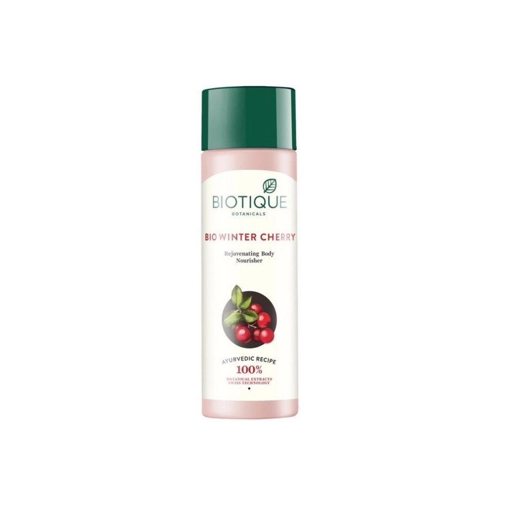 Biotique Bio Wintercherry Lightening And Rejuvenating Body Nourisher, 190Ml