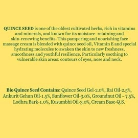 Biotique Bio Quince Seed Nourishing Face Massage Cream, 50 g