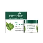Biotique Bio Chlorophyll Oil Free Anti Acne Gel & Post Hair Removal Soother For Oily Prone Skin, 50G, multi