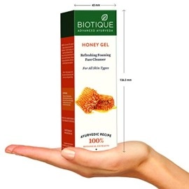 Biotique Bio Honey Gel Refreshing Foaming Face Cleanser, 120ml