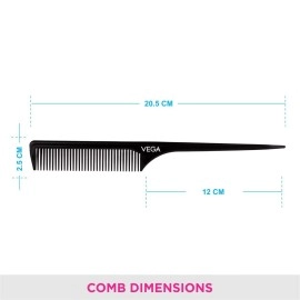 Vega Tail Comb - Long Head
