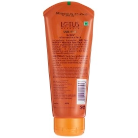 Lotus Herbals Safe Sun De-Tan After Face Pack, 100g