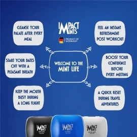 Impact Mints Sugar Free Mints Fresh Mints, 14 g