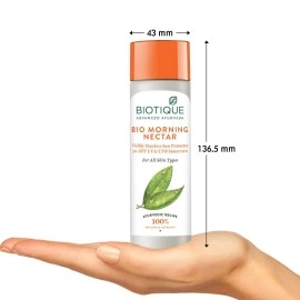 Biotique Morning Nectar 30+ Spf Uva/Uvb Sunscreen Ultra Soothing Face Lotion 120Ml/4.06Fl.Oz.