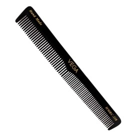 Vega Normal Sized General Grooming Comb, Black