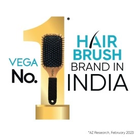 Vega Round Brush with Bristle (Colors May Vary)