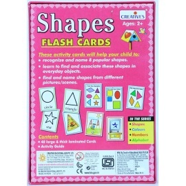 Creative\'s Shapes - Flash Cards|0521| Easy way to learn basic shapes with fun!
