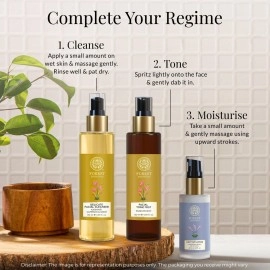 Forest Essentials Delicate Facial Cleanser, Saffron and Neem - 50ml