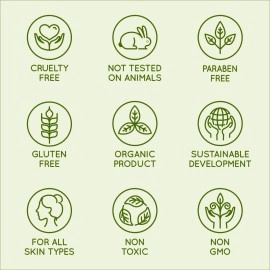 Vaadi Herbals Organic Anti Bacterial Neem Tulsi Soap with Aloe Vera, Vitamin E & Tea Tree Oil (3 x 75 gms / 2.7 oz)