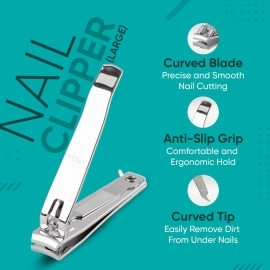 Vega Nail Clipper, Large, 1 Piece